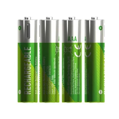 Litium AAA Boleh dicas semula